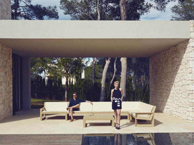 Диванний модуль Frame sectional sofa armless