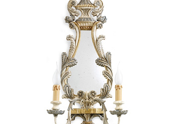 Настенный светильник 2 Lights Sconce With Mirror
