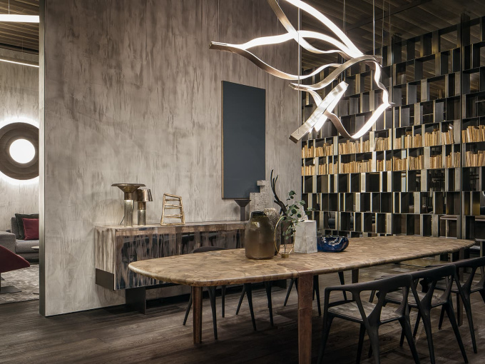 Люстра Tape light