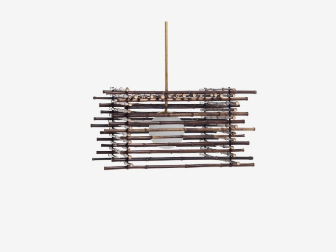 Стельовий Світильник Чорний 94