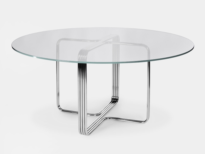 Стол Musico  polished chrome