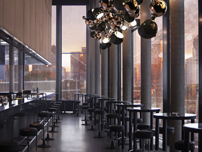 Люстра Atomic pendant