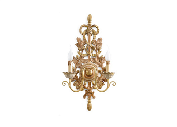 Настенный светильник 2 Lights Sconce Oak Leaves