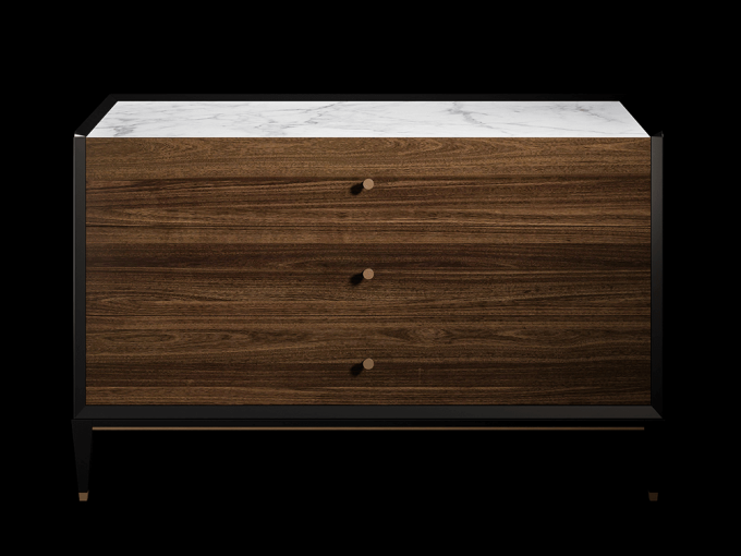 Low chest of drawers