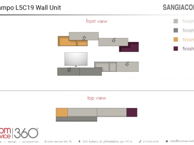 Настінний блок Lampo L5C19
