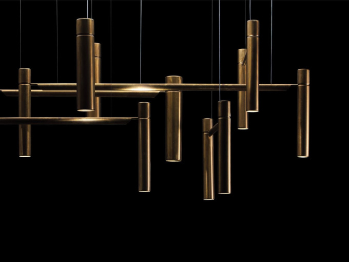 Люстра Tubular horizontal