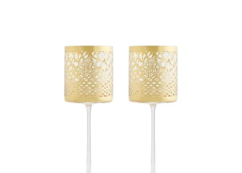 Бокал  Marrakesh-gold-wine-goblet-set