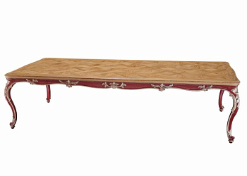 Стол Dining Table With Versailles Wooden Top