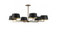 Потолочный светильник Holt 6 Arm Chandelier Потолочный светильник Holt 6 Arm Chandelier