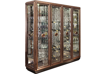 Вітрина VIRGILIO VG 714/DB-PLINTH