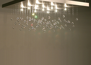 Люстра SPRANKLING DISK 800 C9 / H9