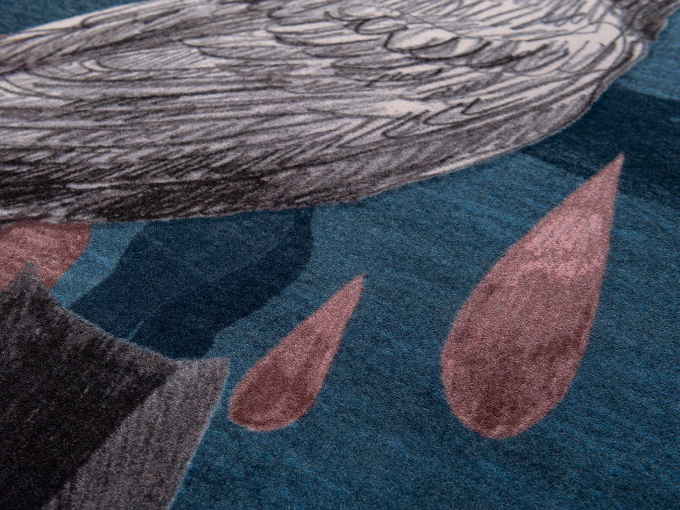 Килим L'oiseau botte