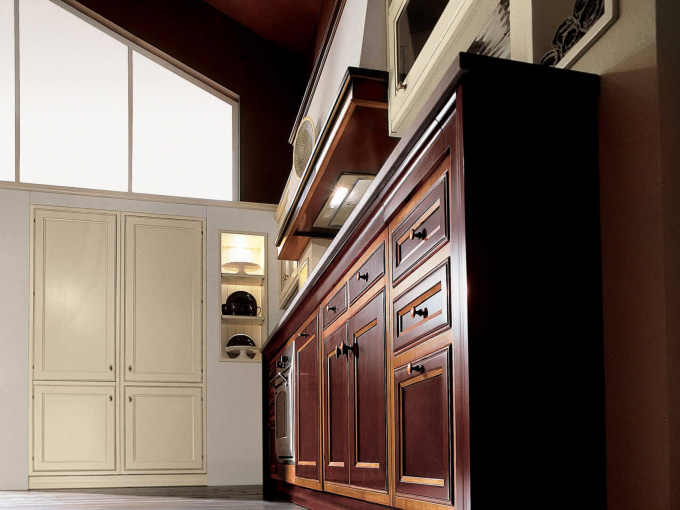 Кухня Cherry Mocha And Lacquered