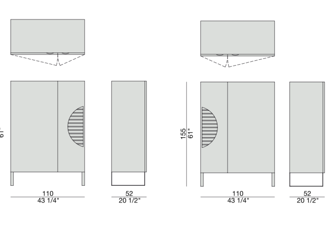 Шкаф Барный Polifemo