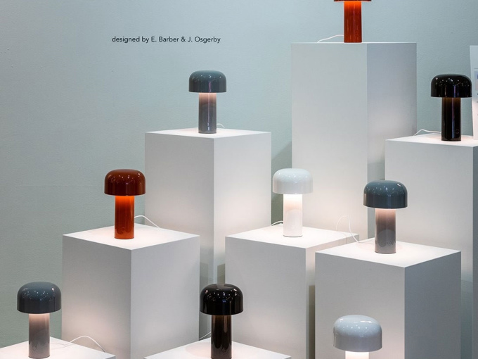 Настольная лампа Bellhop Red