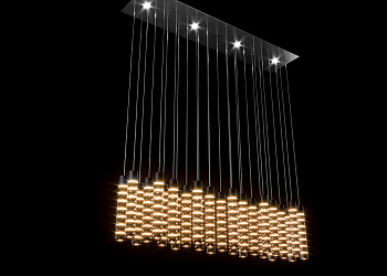 Люстра  Lampadario rettangolare