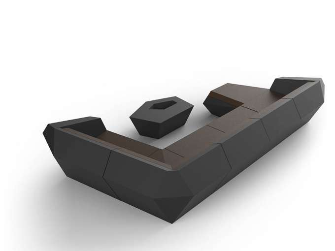 Диванний модуль Faz sofa corner 90º