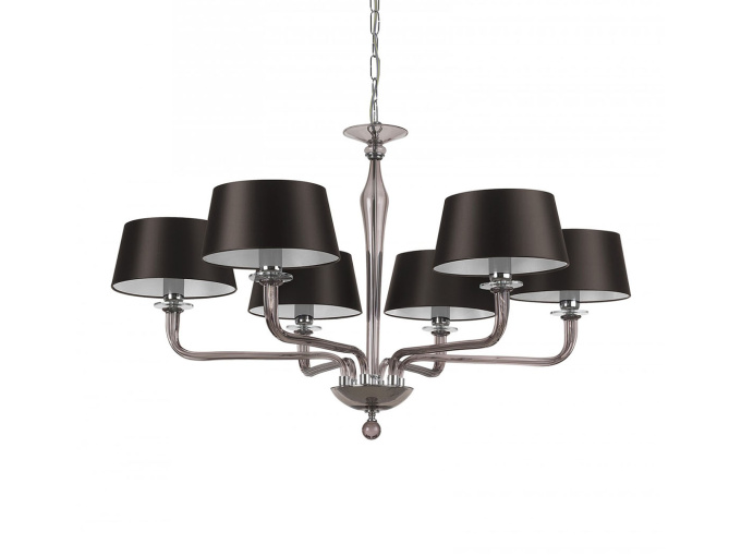 Потолочный светильник Czarina Smoke 6 Arm 