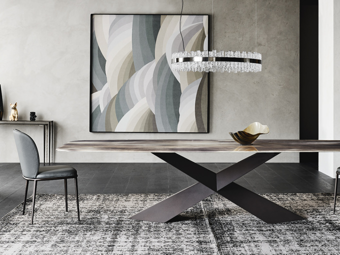 Обідний стіл  Tyron Crystalart