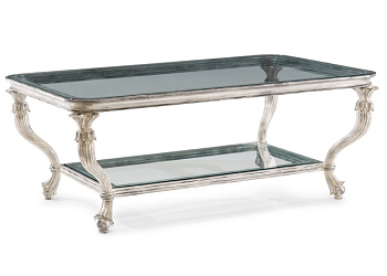 Стол Coffee Table With Crystal Bottom Shelf