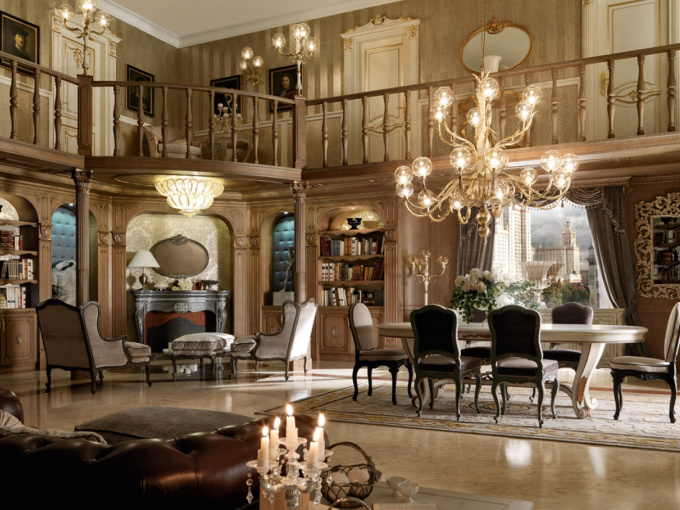 Їдальня Villa In Moscow