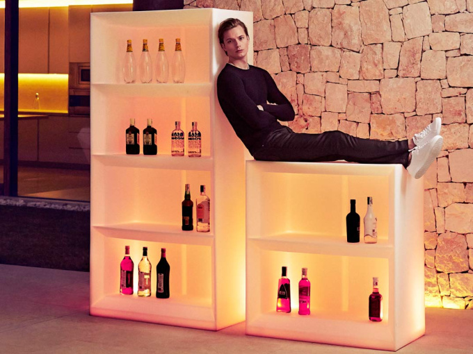 Шкаф барный Vela shelving system 100x50x20