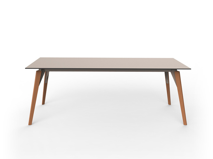 Стол Faz wood lounge table 200x90x74