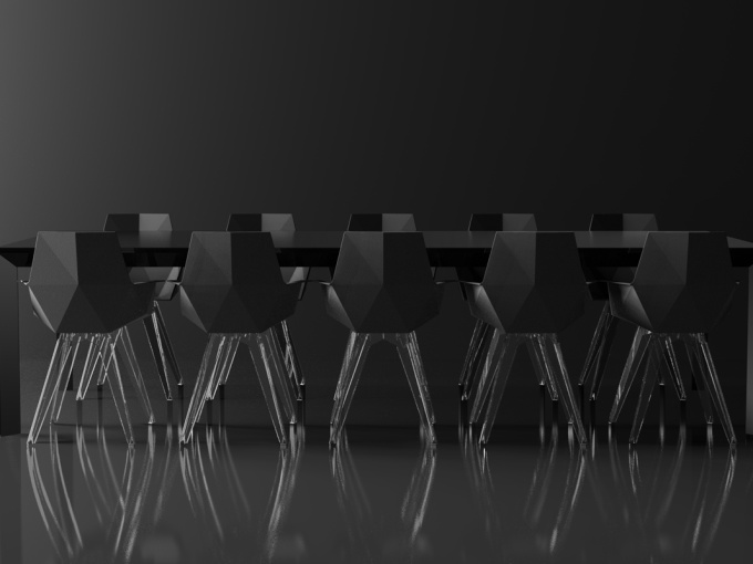 Столик Frame aluminium table 160x100x32