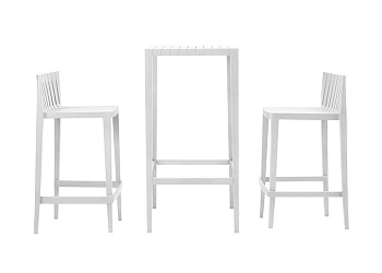 Сет со столом Spritz set of 2 bar stool+1 bar table h:87cm