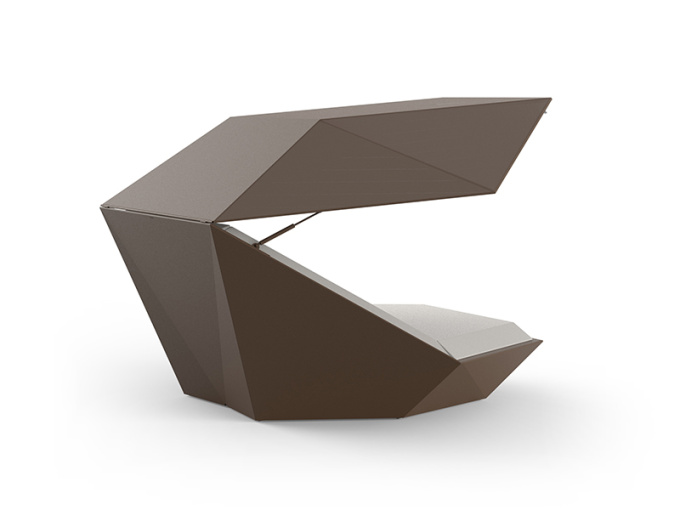 Шезлонг Faz daybed with hinged canopy/360º swivels