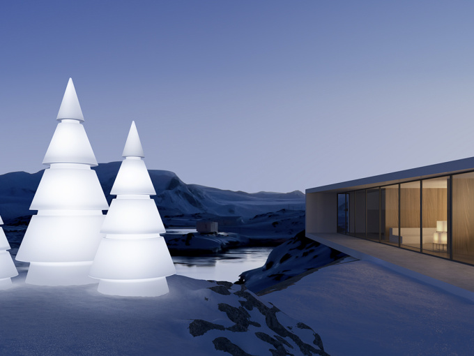 Floor lamp Forest 1,5m