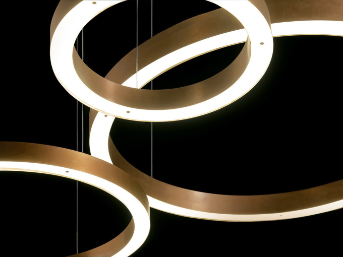 Потолочный светильник Light ring horizontal