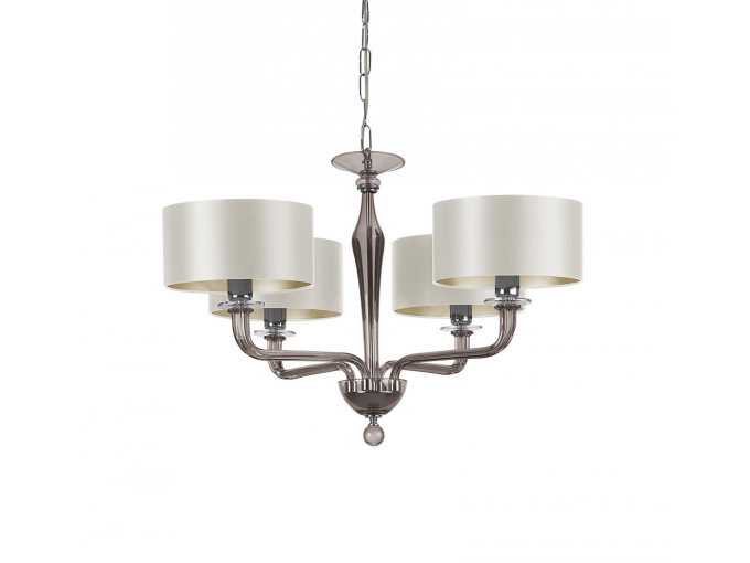 Потолочный светильник Czarina Smoke 4 Arm Chandelierм
