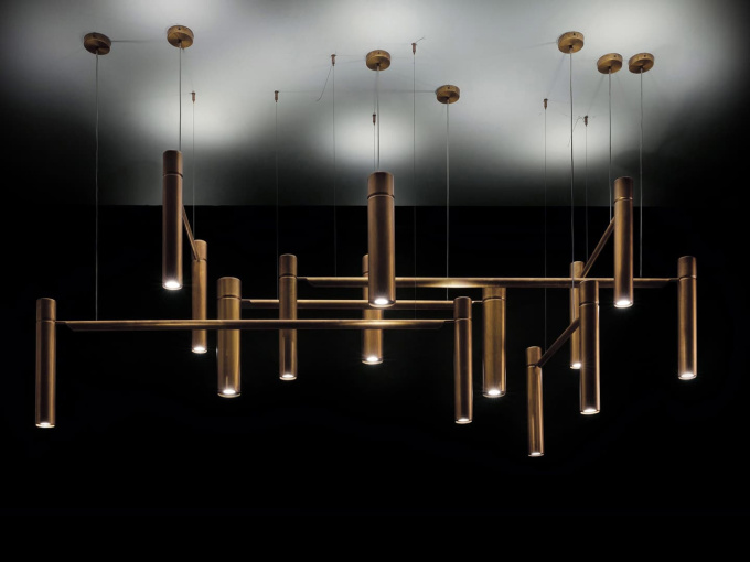 Люстра Tubular horizontal