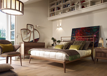 Большое круглое зеркало Blabla