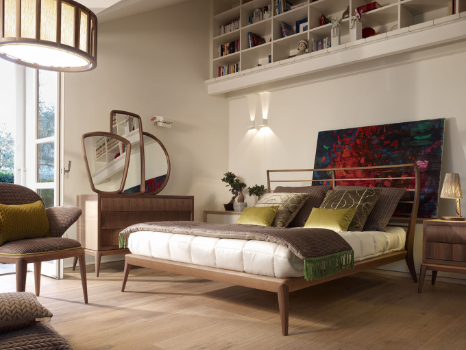 Большое круглое зеркало Blabla