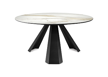 Обедений Стол  Eliot Keramik Round