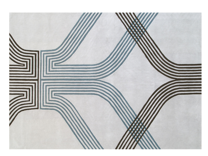 Килим Optic grey