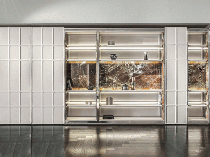 Модульный книжный шкаф Nova