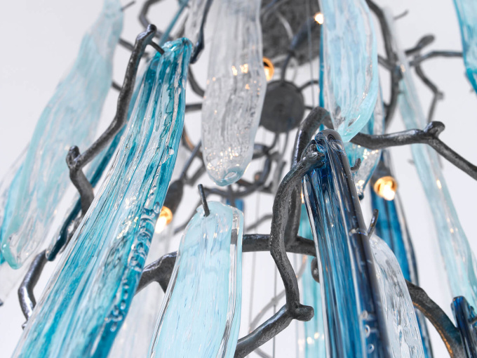 Люстра Waterfall Straw Triple