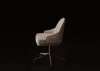 Кресло Swiveling Chair In Leather