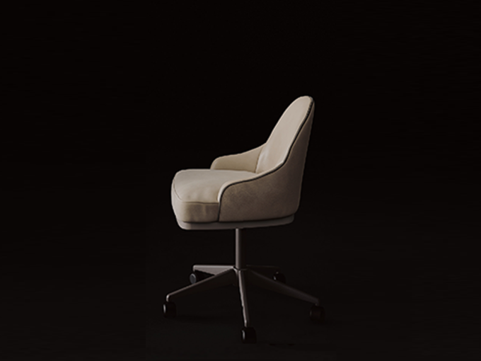 Кресло Swiveling Chair In Leather