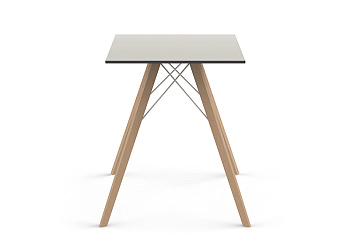 Стол Faz wood dining table 60x60x74