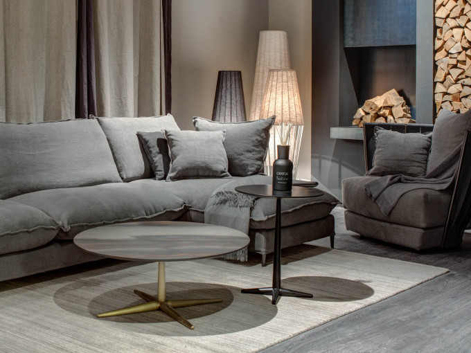 Журнальний столик CITY LOW ROUND