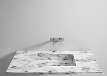 Тумба с умывальником Marmo con lavabo rettangolare