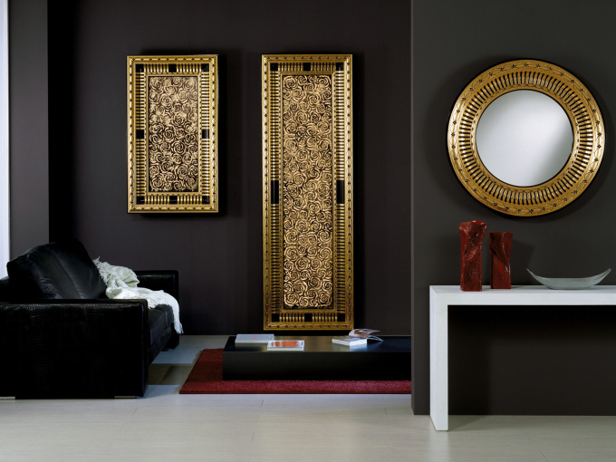 Зеркало BODY ROUND MIRROR | ART DECO