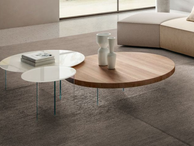 Журнальный столик Air Round Wood