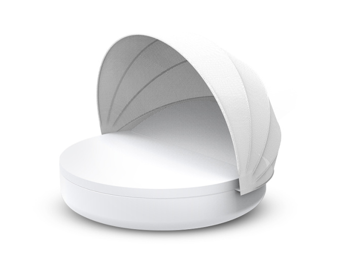 Шезлонг Ulm daybed reclining backrest with folding canopy