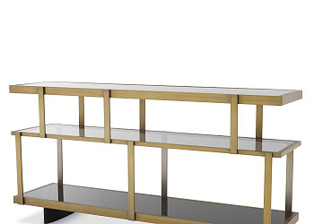 Комод Nesto brushed brass finish