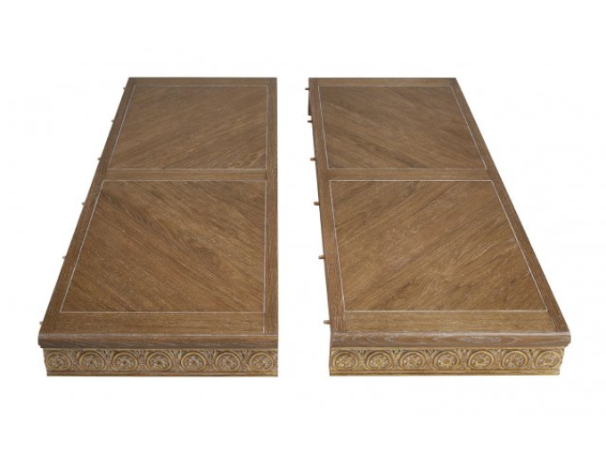 Стол Pair Of Chevron Extension Leaves For Dining Table 1424